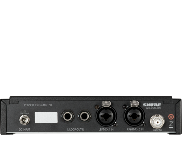 P9TRA+425CL-G6 PSM 900 PERSONAL MONITOR SYSTEM (IEM) W/ P9RA RECHARGEABLE BODYPACK RECEIVER AND SE425CL EARPHONES